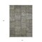 Homeroots 3' X 5' Taupe Brown And Beige Patchwork Washable Indoor Outdoor Area Rug 581623 - alternate 2