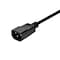 Monoprice SJT Extension Cord, 16 AWG, Indoor, 16/3, 1 Outlets, IEC 60320 C13, Black, IEC 60320 C14, 3 ft 6452 - alternate 2