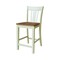 Whitewood Industries Rectangular Extension Dining Table W/ 4 Counter Height Stools, 36 in W, 36.1 in L, 48 in H, 5 K79-36RXT-23-S102-4 - alternate 3