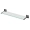 Gatco Waterline Glass Vanity Shelf, Matte Black 5586MX - alternate 1