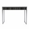 Homeroots 42" Silver Writing Desk With Two Drawers 402027 - alternate 3