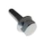 Zoro Select Not Graded, 1/2"-13 Serrated Flange Bolt, Plain 18-8 Stainless Steel, 2 in L, 10 PK 1-SFH-50C-200 - alternate 2