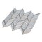 Apollo Tile 11x12 Wooden Grey, Eastern White Marble Polished Floor and Wall Mosaic Tile 4.83 sqft/case, 5PK APLSV88P15A - alternate 2