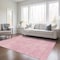 Homeroots 3' X 5' Pink Washable Indoor Outdoor Area Rug 598842 - alternate 2