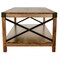 Amerihome Acacia Wood Rustic Coffee Table 27077088106 - alternate 2