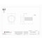 Zoro Select Not Graded, 5/16"-18 Standard Flange Bolt, Plain Stainless Steel, 3/4 in L, 100 PK 31-SFH-31C-75 - alternate 2