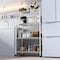 Factory 2U Wire Shelving Unit, 14inD x 24inW x 54inH, 4 Shelves, Medium Duty 250 lbs Per Shelf, Chrome 803966 - alternate 2