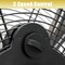 Edendirect 20 inches, 3 speeds, high velocity pedestal fan in yellow, 180 degrees tiltable drum head ZR-FAN-PD20A(YELLOW) - alternate 2
