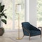 Homeroots 62" Brass Reading Floor Lamp With White Frosted Glass Drum Shade 523408 - alternate 2