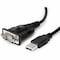 Rocstor PREMIUM 6FT 1.8M 1 PORT FTDI USB TO SERIAL RS232 ADAPTER CABLE WITH COM RETENT Y10C876-B1 - alternate 2