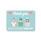 Signmission Public Safety, 12" Height, Peel And Stick Wall Graphic, 18" x 12", Thank You Healthcare Heroes OS-NS-RD-1218-25424 - alternate 1