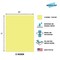 Nanolap PSA Lapping Film, 5 Pc 12 Micron (1,200 Grit), 8-0.5 in x 11 in Microfinishing Fine Sanding Paper 61583N - alternate 2