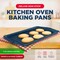 Bakkenamster BAKKEN Kitchen Baking Pan Set, Oven Safe Tray, Up To 450 Deg F, 3PK BKBSBLUE3 - alternate 2