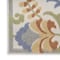 Homeroots 6' X 9' Ivory And Blue Indoor Outdoor Area Rug 527612 - alternate 2