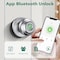 Wrightmaster 3 in 1 Aluminum Smart Lock Deadbolt with App Biometric Door Knob, Keyless Entry Door Lock with Hand ZR-K11-S - alternate 2