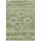 Homeroots 3' X 5' Olive Green And Fern Green Southwestern Washable Indoor Outdoor Area Rug 588714 - alternate 3