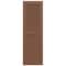 Ekena Millwork True Fit PVC, Two Equal Louver Shutters, Burnt Toffee, 15W x 44H, PR TFP101LVF15X044BT - alternate 4