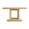 Alaterre Furniture Pismo Solid Wood Console Table 56 in Modern Farmhouse Entryway Table AFTBL-012 - alternate 1