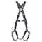Msa Safety V-Form Fall Protection Harness, XL, 400 lb, Quick-Connect Chest/ Tongue Leg Straps 10252242 - alternate 1