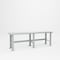 Pucel F Series Steel Top Workbench, 96 in W x 32-1/2 in H - 37-1/2 in H - 37-1/2 in HH x 24 in D, Red F-2496-ABL - alternate 1