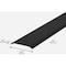 M-D Building Products Building Products 1-3/4'' x 1/8'' x 36'' Black Aluminum Flat-profile Threshold for Interior Doorways 11822 - alternate 2