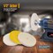 Powertec Buffing Wheels 6" Kit with 3pcs Polishing Compound Set, 1/2" Arbor Hole 71631 - alternate 2