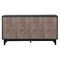 Homeroots 60" Charcoal and Brown Distressed Wood Sideboard with Four Doors 568404 - alternate 2