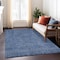 Homeroots 5' X 8' Navy Blue And Blue Southwestern Washable Indoor Outdoor Area Rug 587069 - alternate 2