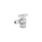 Proline Series Chrome Plated Brass 1/2-in FIP x 3/8-in COMP Angle Stop 190-232HC - alternate 1