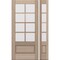 Doornmore G7508, 51.5" x 82" ( 36" Door + 12" Side) Left Hand, Mahogany SDL 8 Lite, 3/4 Lite Exterior Door G7508-SW-3680-G7504-SL_1-1_LI - alternate 2