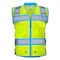 Dome75 OMNI Series HiVis Class 2 Heavy Duty Contrast Utility Vest with ProPocket MD OV6124 - alternate 1