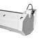 Pyle 84 in Portable Motorized Matte White Projector Screen PRJELMT86 - alternate 2