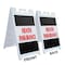 Signmission Health Insurance, A-Frame & 2 Decals Installed, Heavy-Duty Plastic Frame SBHD-D-2436-Health Insurance - alternate 3