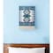 Homeroots 36" X 20" Blue Ivory And Teal Southwestern Cotton Hanging Tapestry 515650 - alternate 2
