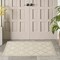 Homeroots 2' X 4' Cream And Beige Geometric Indoor Outdoor Area Rug 573851 - alternate 3