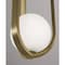 Afx Milan, 7'' LED Pendant, Light Antique Brass MLNP07LAJUDLB - alternate 3