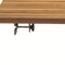 Homeroots 1" X 27" Brown Teak Rectangular Shower Bench 549330 - alternate 2
