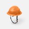 Ironwear Type 2 Class E Full Brim Safety Helmet w/ Chin Strap, Hi-Vis Orange 3968-HO - alternate 2
