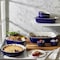 Henckels Ceramic 8-pc Mixed Bakeware & Serving Set - Dark Blue 1021969 - alternate 3