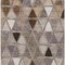 Homeroots 5' X 8' Brown Beige And Khaki Geometric Washable Indoor Outdoor Area Rug 583017 - alternate 2
