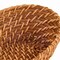Martha Stewart Rattan Woven 12.5in x 6in Oval Bread Basket in Brown 76603.01 - alternate 3
