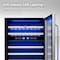 Tcl 5.1 Cu. Ft. 46-Bottle Wine Cooler, Dual-Zone, Digital Controls, LED Light, Glass Door, Stainless TRW46B8AS - alternate 3