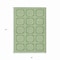 Homeroots 8' X 10' Green And Ivory Geometric Washable Indoor Outdoor Area Rug 610808 - alternate 2