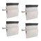 Mytee Products 2 Pack Quarter Fender for Semi Truck 24inx24in SS - Half Semi Quarter Fenders w/ Mounting Tube, 2PK QF-S-2424-SSx2 - alternate 3