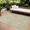 Homeroots 9' X 12' Beige And Brown Damask Washable Indoor Outdoor Area Rug 603501 - alternate 1