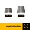 Brixwell 16in x 10in Deep Standard Counter Top Deal Tray Brushed Stainless Steel DTCT1610B - alternate 3