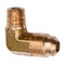 Auveco Brass Sae 45 Degree Flare Male Adapter Elbow 5/16in Tube Size 1/8in Npt Threads, 5PK 232 - alternate 1