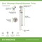 Symmons Dia HydroMersion Single Handle Shower Faucet Trim Kit  with Hand Spray (Valve not Included) S3598BSTN15TRM - alternate 2