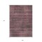 Homeroots 9' X 12' Merlot And Gray Striped Washable Indoor Outdoor Area Rug 588098 - alternate 3