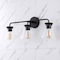 Jonathan Y Kondo 27" 3-Light Modern Farmhouse Iron LED Vanity, Oil Rubbed Bronze/Clear JYL9908A - alternate 3